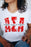 Alpha Sigma Alpha Floral Big Lettered T Shirts Alpha Sigma Alpha Floral Big Lettered T-Shirts