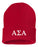 Alpha Sigma Alpha Greek Letter Knit Cap Alpha Sigma Alpha Greek Letter Knit Cap