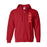 Alpha Sigma Alpha Heavy Full Zip Hoodie 3" Letters Alpha Sigma Alpha Heavy Full Zip Hoodie - 3