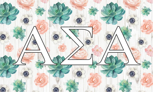 Alpha Sigma Alpha Alpha Sigma Alpha New Succulent Flag