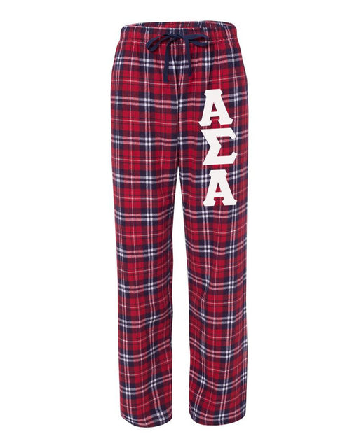 Alpha Sigma Alpha Alpha Sigma Alpha Pajamas -  Flannel Plaid Pant