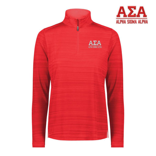 Alpha Sigma Alpha Alpha Sigma Alpha Pursuit Quarter Zip Pullover