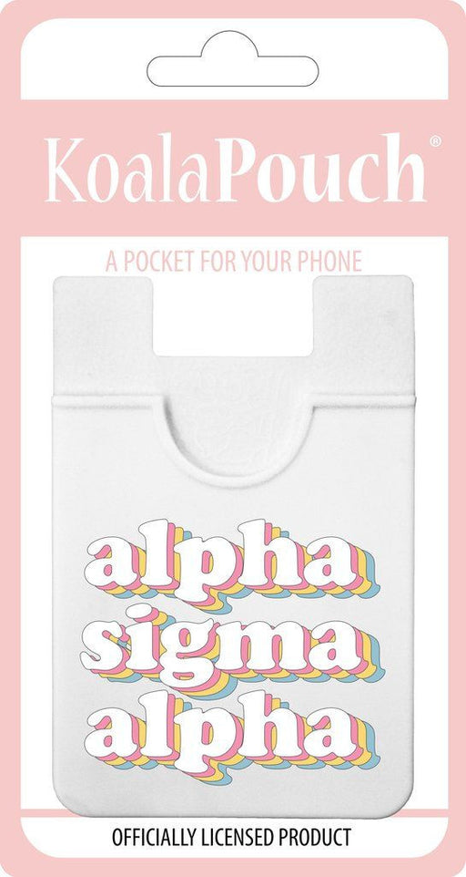 Alpha Sigma Alpha Alpha Sigma Alpha Retro Koala Pouch