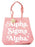 Alpha Sigma Alpha Retro Pom Pom Tote Bag Alpha Sigma Alpha Retro Pom Pom Tote Bag