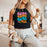 Printify Alpha Sigma Alpha Shagadelic Racer Tank Alpha Sigma Alpha Shagadelic Racer Tank