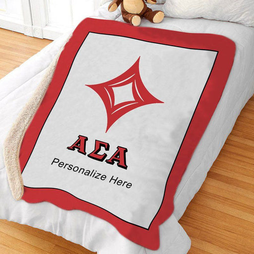 Alpha Sigma Alpha Alpha Sigma Alpha Sherpa Lap Blanket