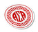 Alpha Sigma Alpha Sorority Monogram Bumper Sticker Alpha Sigma Alpha Sorority Monogram Bumper Sticker