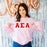 Printify Alpha Sigma Alpha Two Tone Lettered Crew Sweatshirts Alpha Sigma Alpha Two Tone Lettered Crew Sweatshirts