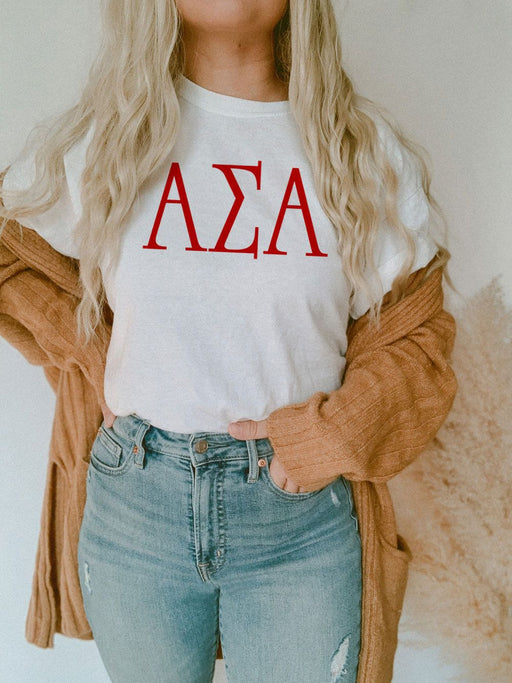 Alpha Sigma Alpha Alpha Sigma Alpha University Greek T-Shirts
