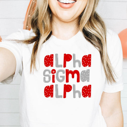 Alpha Sigma Alpha Alpha Sigma Alpha Whimsy Tees