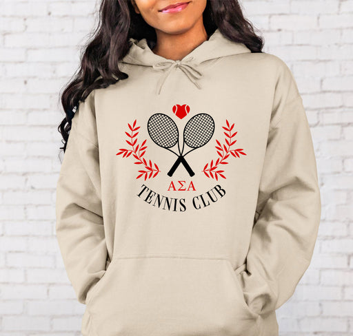 Alpha Sigma Alpha Alpha Sigma Alpha Tennis Club Hoodie