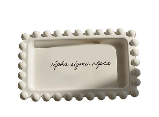 Alpha Sigma Alpha Jewelry Dish