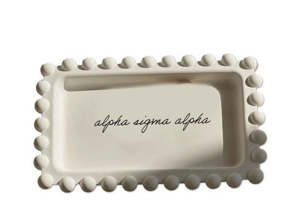 Alpha Sigma Alpha Jewelry Dish Alpha Sigma Alpha Jewelry Dish