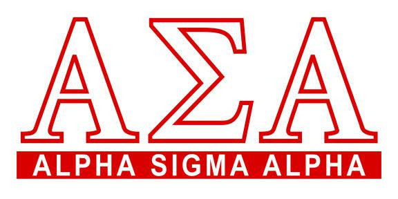 Alpha Sigma Alpha Custom Sticker Personalized Alpha Sigma Alpha Custom Sticker - Personalized