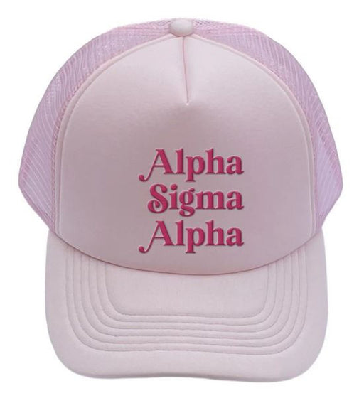 Alpha Sigma Alpha Alpha Sigma Alpha New Trucker Caps