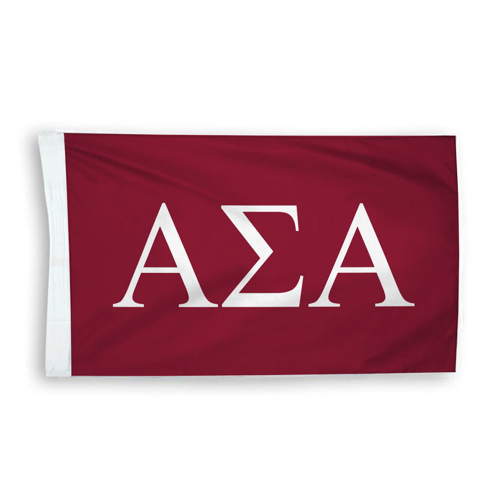 Alpha Sigma Alpha New 2 Color Flags Alpha Sigma Alpha New 2 Color Flags