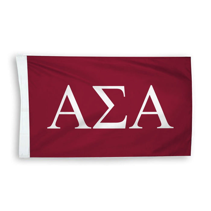 Alpha Sigma Alpha New 2 Color Flags Alpha Sigma Alpha New 2 Color Flags