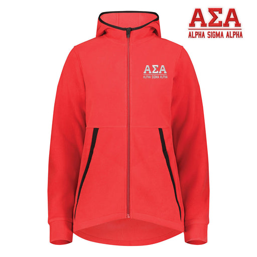 Alpha Sigma Alpha Alpha Sigma Alpha Chill Full Zip Hoodie