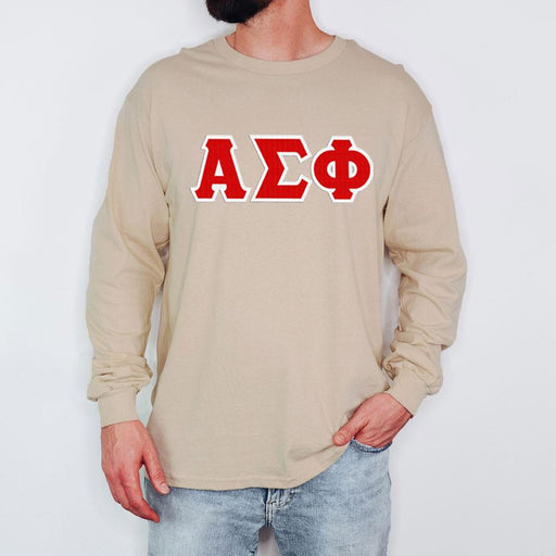 Alpha Sigma Phi - 2 Day Ship Twill Long Sleeve Tees