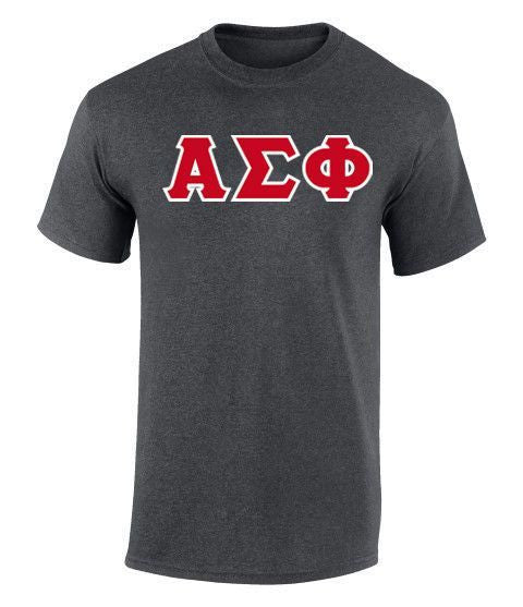 Alpha Sigma Phi 2 Day Ship Twill Tee Alpha Sigma Phi - 2 Day Ship Twill Tee