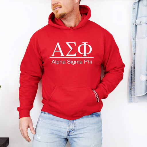 Alpha Sigma Phi Bar Hoodie