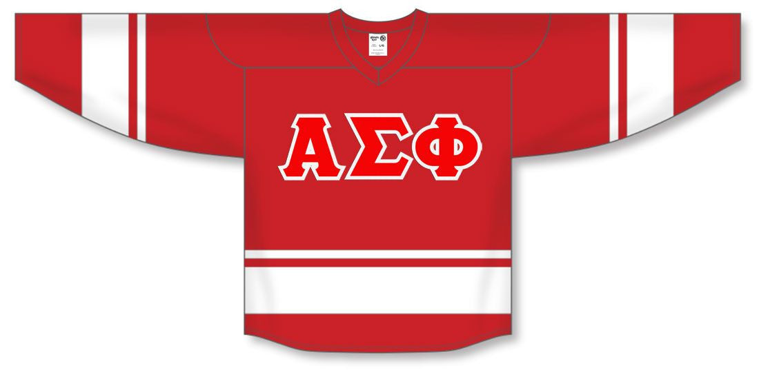 Discount Alpha Sigma Phi Breakaway Lettered Hockey Jersey DISCOUNT-Alpha Sigma Phi Breakaway Lettered Hockey Jersey