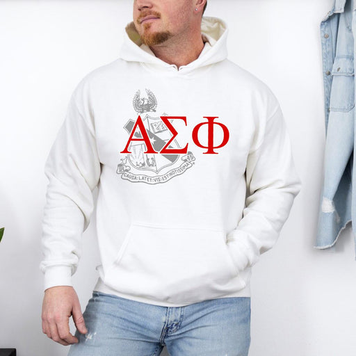 Alpha Sigma Phi Alpha Sigma Phi Crest World Famous Hooded Sweatshirt
