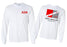 Greekgear Alpha Sigma Phi Flag Long Sleeve T Shirt Alpha Sigma Phi Flag Long Sleeve T-Shirt