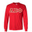 Alpha Sigma Phi Fraternity Crest Shield Twill Letter Longsleeve Tee Alpha Sigma Phi Fraternity Crest - Shield Twill Letter Longsleeve Tee