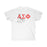 Printify Alpha Sigma Phi Greek Crest Cotton Tee Alpha Sigma Phi Greek Crest Cotton Tee