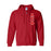 Alpha Sigma Phi Heavy Full Zip Hoodie 3" Letters Alpha Sigma Phi Heavy Full Zip Hoodie - 3