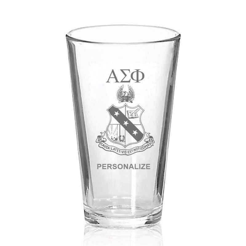 Alpha Sigma Phi Mixing Glass Alpha Sigma Phi Mixing Glass
