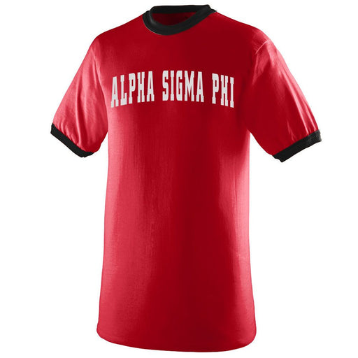 Shirts Alpha Sigma Phi Ringer T-shirt