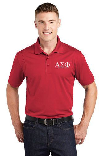 Shirts Alpha Sigma Phi Sports Polo