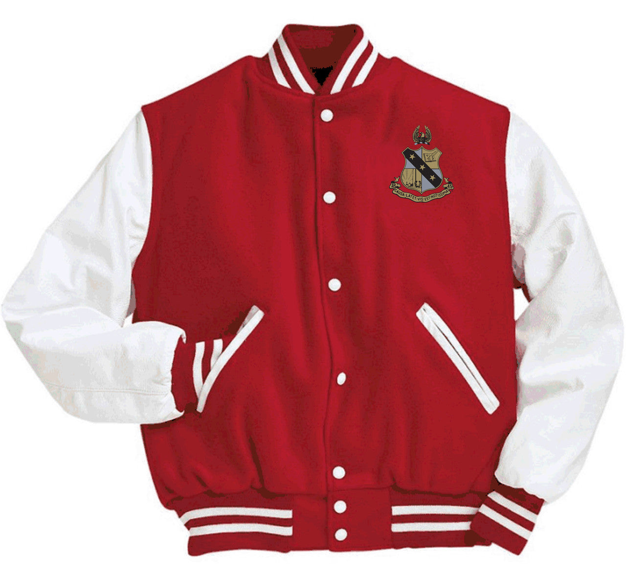 Alpha Sigma Phi Varsity Crest Shield Jacket Alpha Sigma Phi Varsity Crest - Shield Jacket