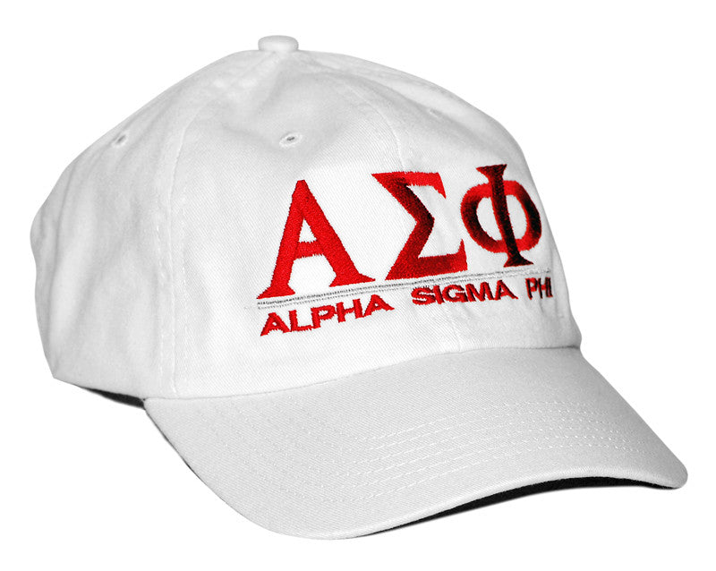 Alpha Sigma Phi World Famous Line Hat Alpha Sigma Phi World Famous Line Hat