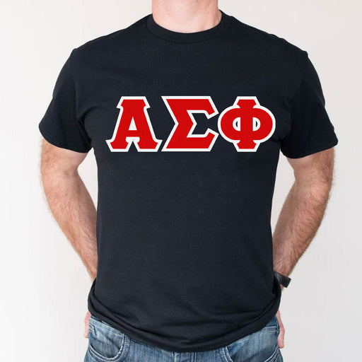 Shirts Alpha Sigma Phi Custom Twill Short Sleeve T-Shirt
