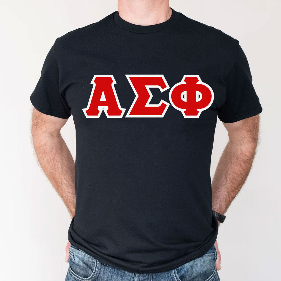 Alpha Sigma Phi Custom Twill Short Sleeve T Shirt Alpha Sigma Phi Custom Twill Short Sleeve T-Shirt