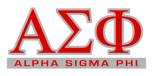 Stickers Decals Alpha Sigma Phi Classic Sticker