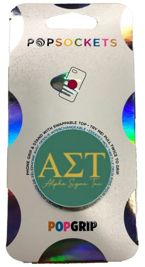 Alpha Sigma Tau 2 Color Popsocket Alpha Sigma Tau 2-Color PopSocket