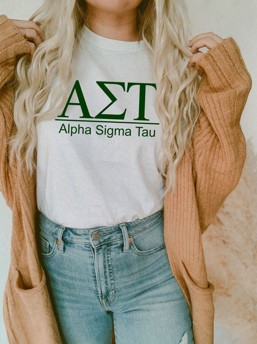 Alpha Sigma Tau Alpha Sigma Tau Comfort Colors Heavyweight T-Shirt