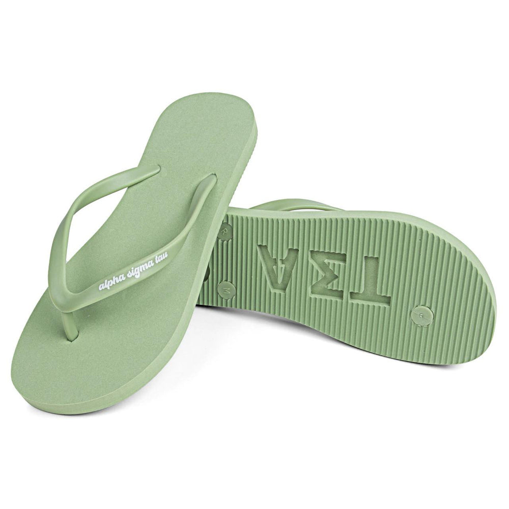 Sorority Shop Alpha Sigma Tau Flip Flops Alpha Sigma Tau Flip Flops