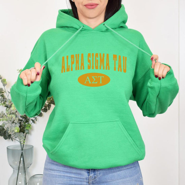 Alpha Sigma Tau Group Hooded Sweatshirts Alpha Sigma Tau Group Hooded Sweatshirts