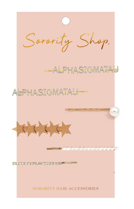 Alpha Sigma Tau Hair Clips Alpha Sigma Tau Hair Clips