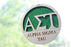 Alpha Sigma Tau Laser Carved Greek Letter Ornament 3" Round Alpha Sigma Tau Laser Carved Greek Letter Ornament - 3