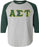 Discount Alpha Sigma Tau Lettered Raglan Shirt DISCOUNT-Alpha Sigma Tau Lettered Raglan Shirt