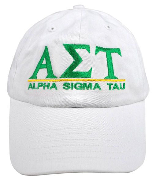 Alpha Sigma Tau World Famous Line Hat Alpha Sigma Tau World Famous Line Hat