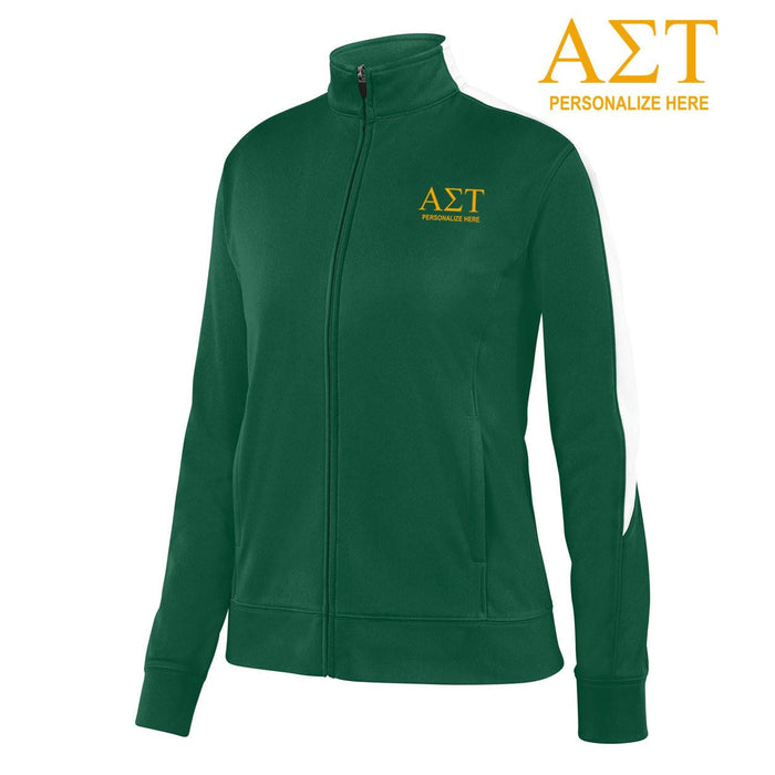 Alpha Sigma Tau Medalist Track Jacket Alpha Sigma Tau Medalist Track Jacket