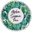 Alpha Sigma Tau Palm Leaf Fringe Towel Blanket Alpha Sigma Tau Palm Leaf Fringe Towel Blanket