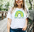 Printify Alpha Sigma Tau Rainbow Tees Alpha Sigma Tau Rainbow Tees